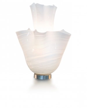 White petal lamp